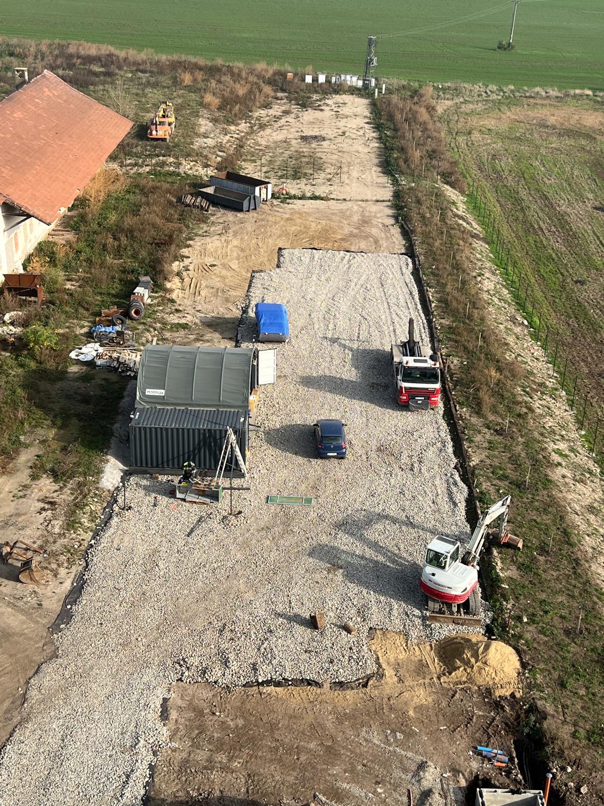 finální terenní úpravy